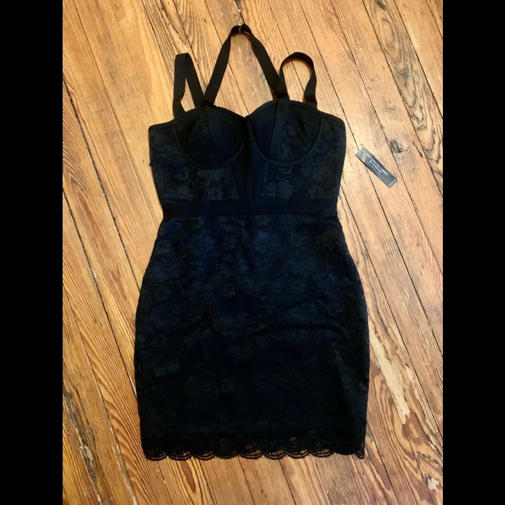 Venus Bandage Lace Dress Large